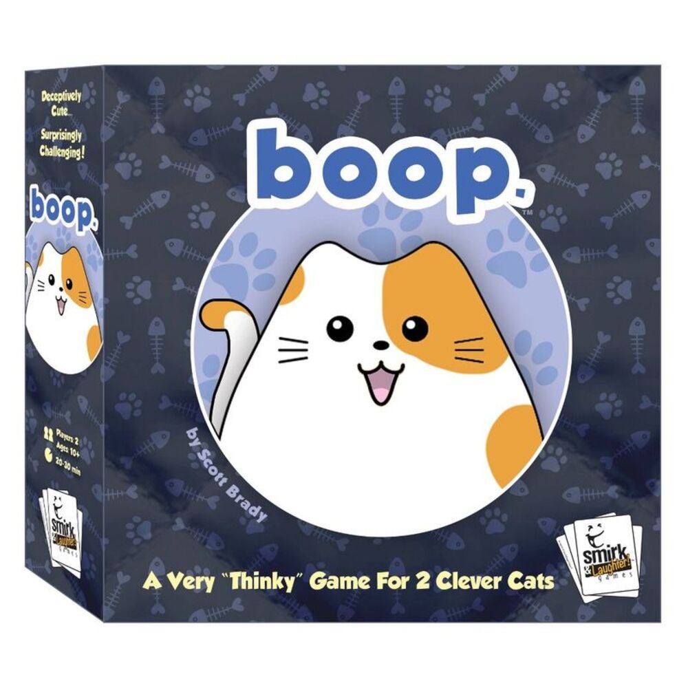 Boop Game: Strategy and Creative Thinking Board Game for Two Players